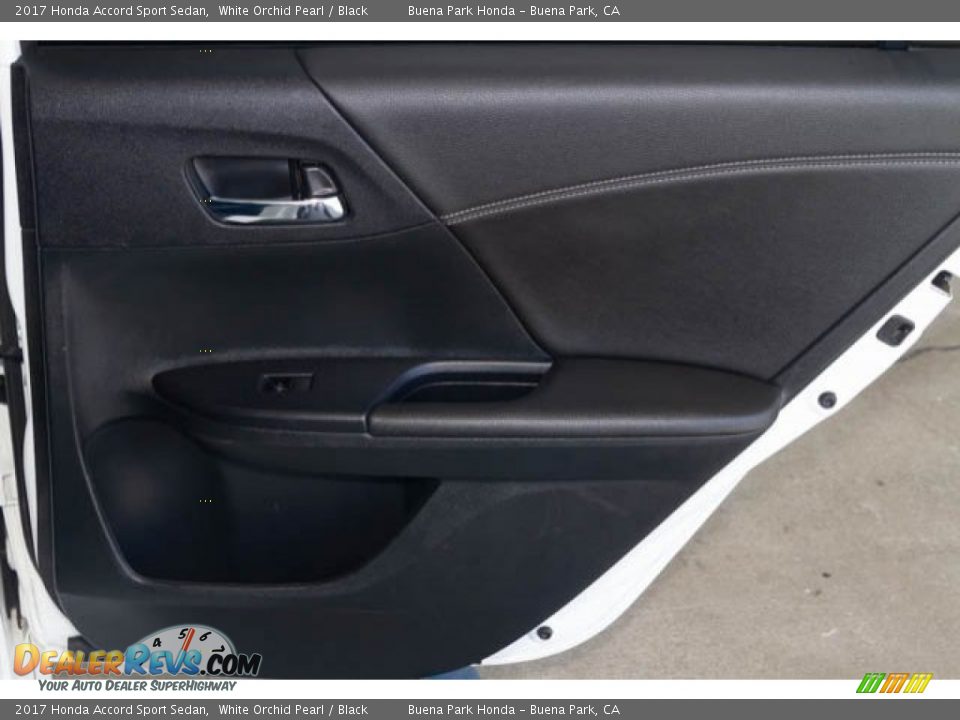 2017 Honda Accord Sport Sedan White Orchid Pearl / Black Photo #28