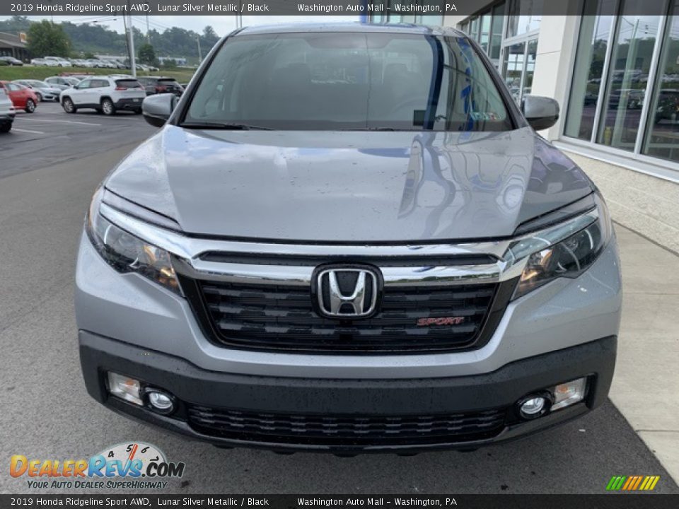 2019 Honda Ridgeline Sport AWD Lunar Silver Metallic / Black Photo #3