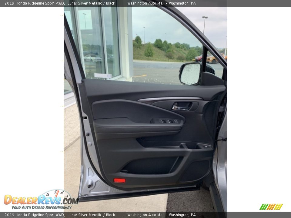 2019 Honda Ridgeline Sport AWD Lunar Silver Metallic / Black Photo #10