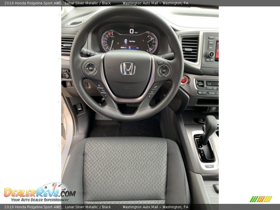 2019 Honda Ridgeline Sport AWD Lunar Silver Metallic / Black Photo #13