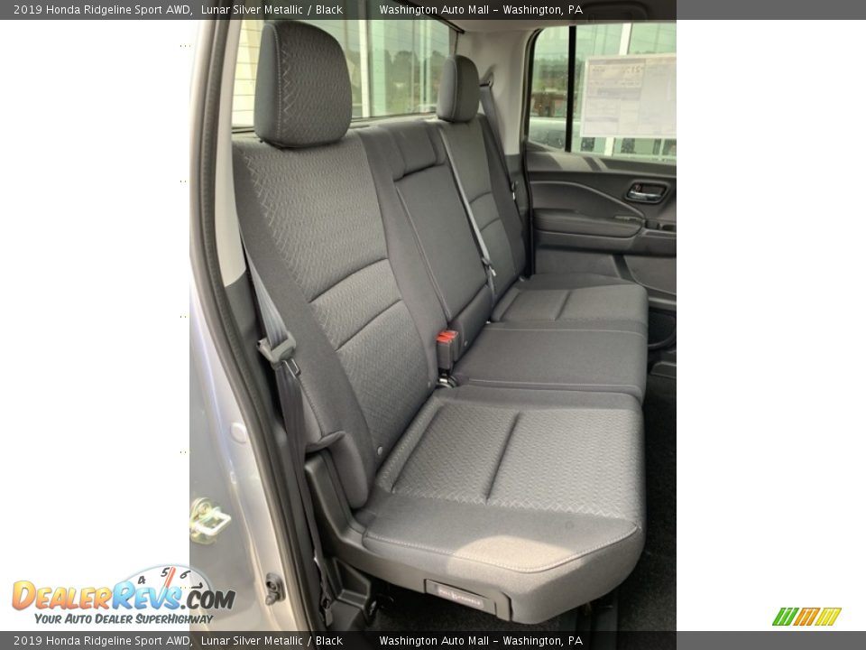 2019 Honda Ridgeline Sport AWD Lunar Silver Metallic / Black Photo #25