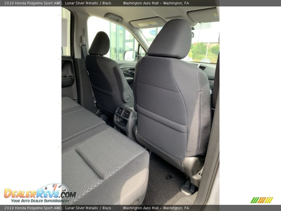 2019 Honda Ridgeline Sport AWD Lunar Silver Metallic / Black Photo #26
