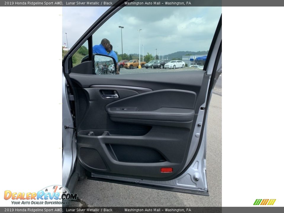 2019 Honda Ridgeline Sport AWD Lunar Silver Metallic / Black Photo #27