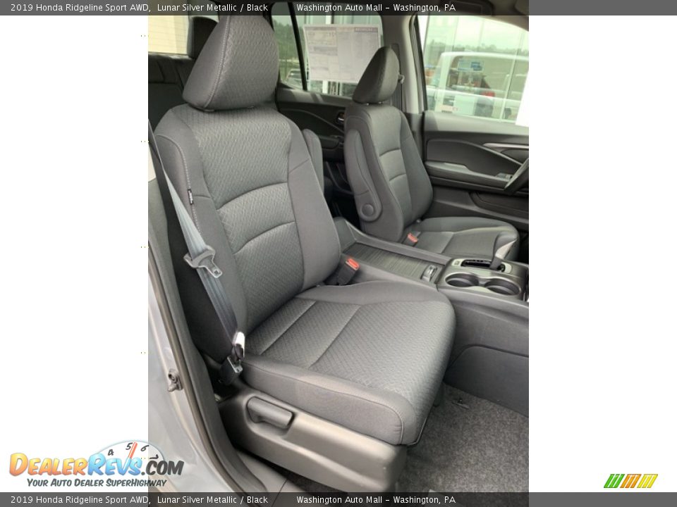 2019 Honda Ridgeline Sport AWD Lunar Silver Metallic / Black Photo #28