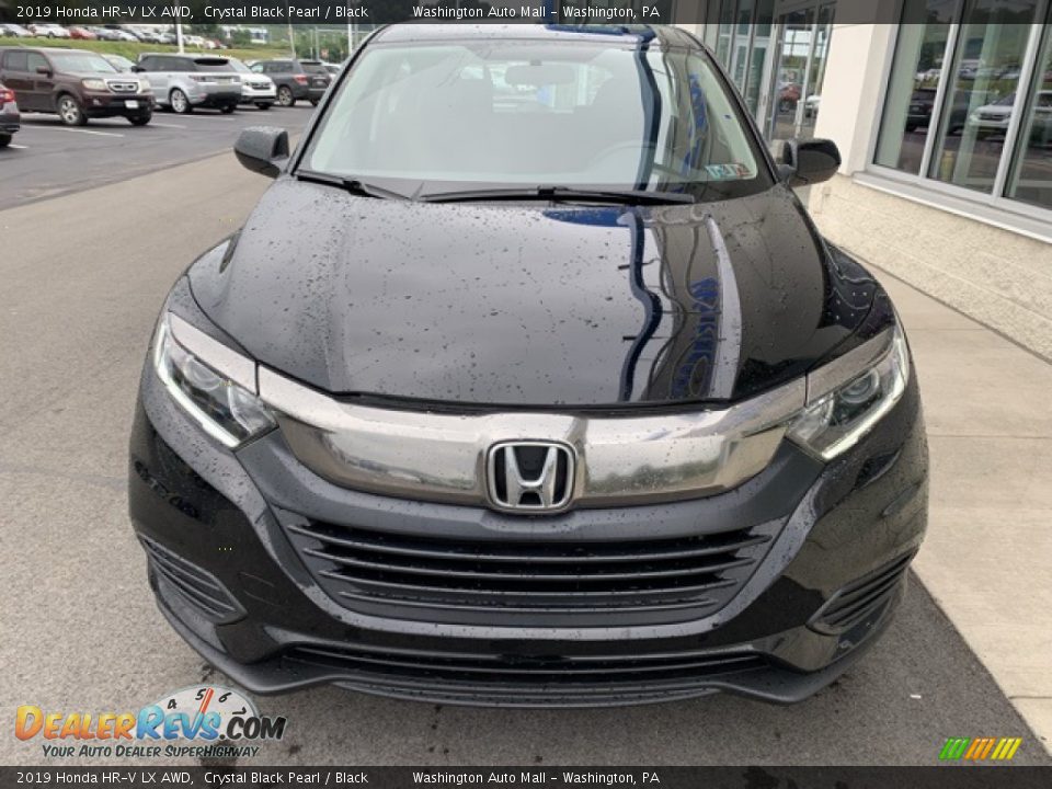 2019 Honda HR-V LX AWD Crystal Black Pearl / Black Photo #3