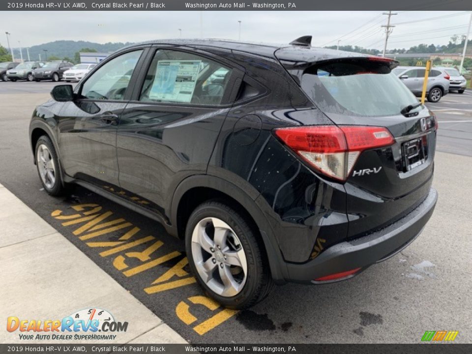 2019 Honda HR-V LX AWD Crystal Black Pearl / Black Photo #5