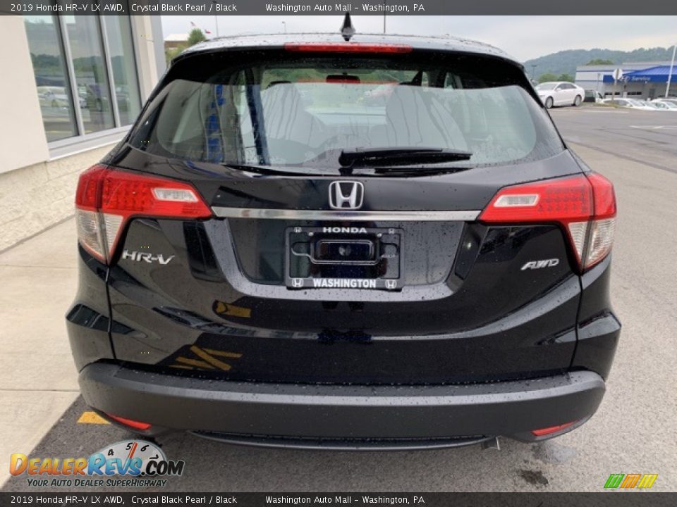 2019 Honda HR-V LX AWD Crystal Black Pearl / Black Photo #6
