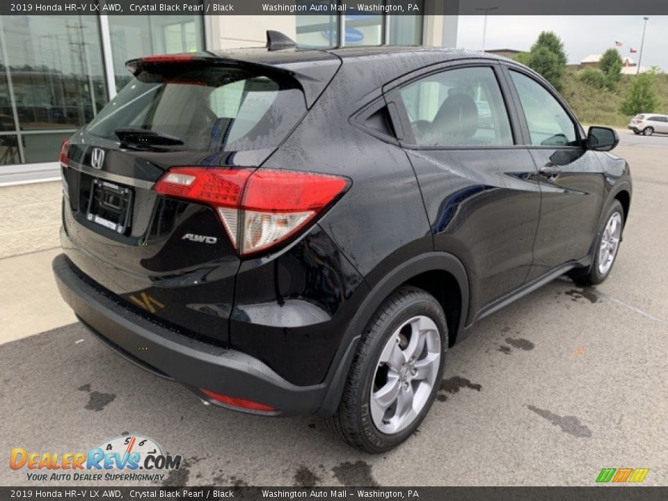 2019 Honda HR-V LX AWD Crystal Black Pearl / Black Photo #7