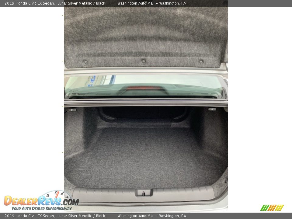 2019 Honda Civic EX Sedan Lunar Silver Metallic / Black Photo #21
