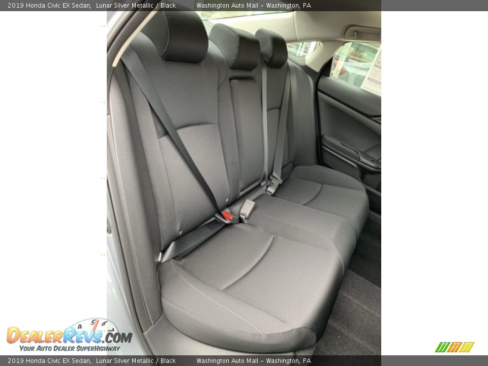 2019 Honda Civic EX Sedan Lunar Silver Metallic / Black Photo #23