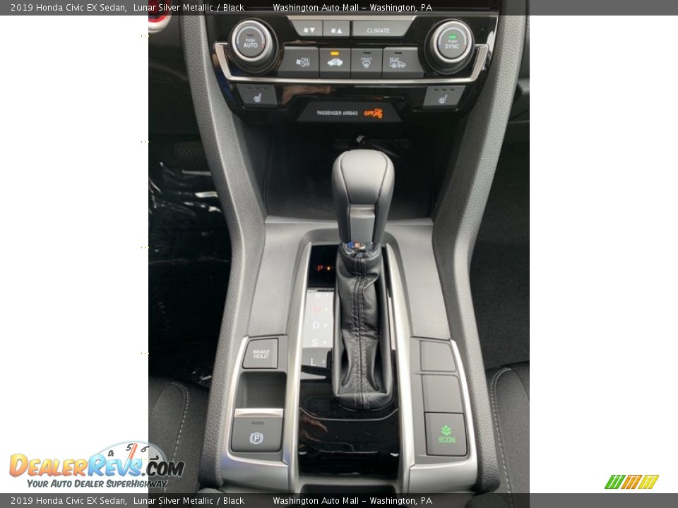 2019 Honda Civic EX Sedan Lunar Silver Metallic / Black Photo #33