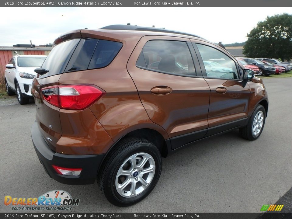 2019 Ford EcoSport SE 4WD Canyon Ridge Metallic / Ebony Black Photo #2