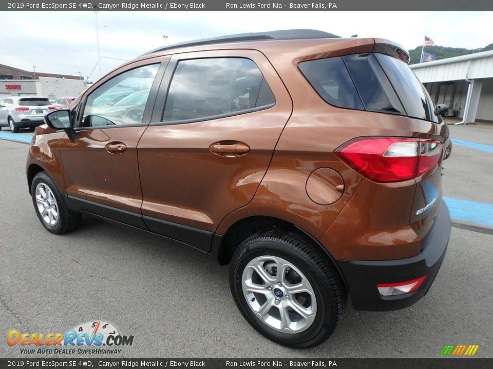 2019 Ford EcoSport SE 4WD Canyon Ridge Metallic / Ebony Black Photo #5