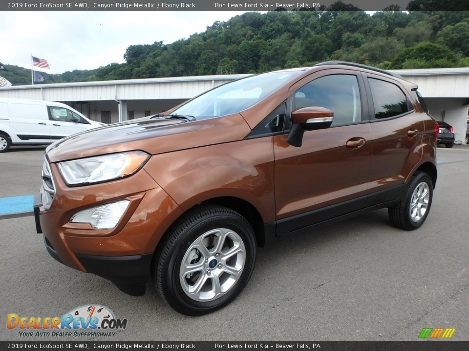2019 Ford EcoSport SE 4WD Canyon Ridge Metallic / Ebony Black Photo #7