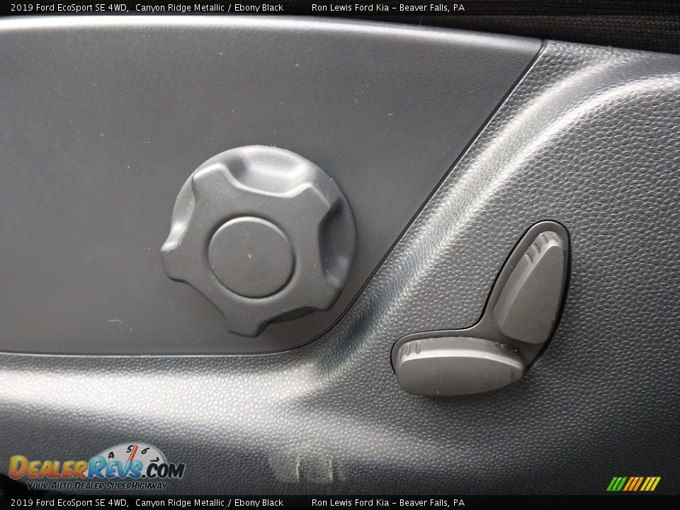2019 Ford EcoSport SE 4WD Canyon Ridge Metallic / Ebony Black Photo #16