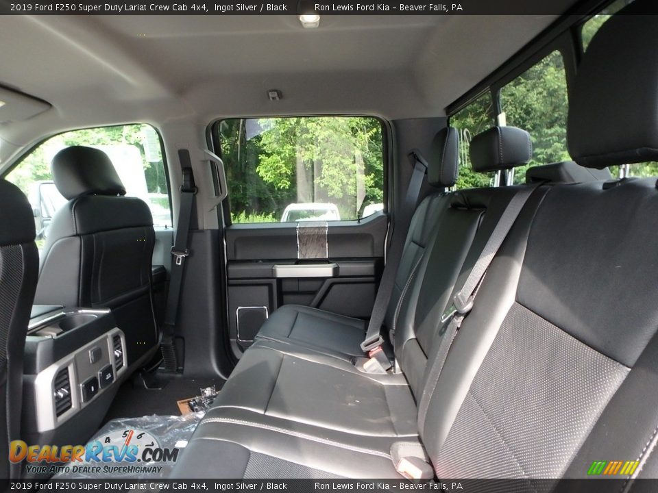 2019 Ford F250 Super Duty Lariat Crew Cab 4x4 Ingot Silver / Black Photo #12