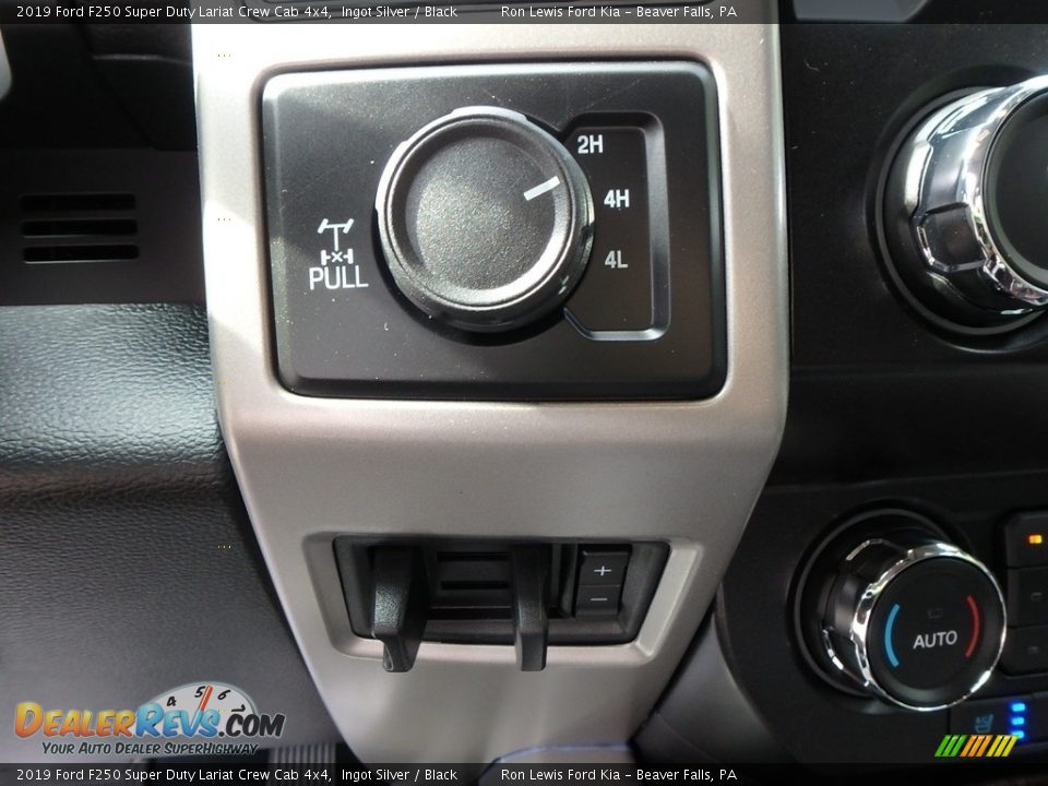 2019 Ford F250 Super Duty Lariat Crew Cab 4x4 Ingot Silver / Black Photo #17