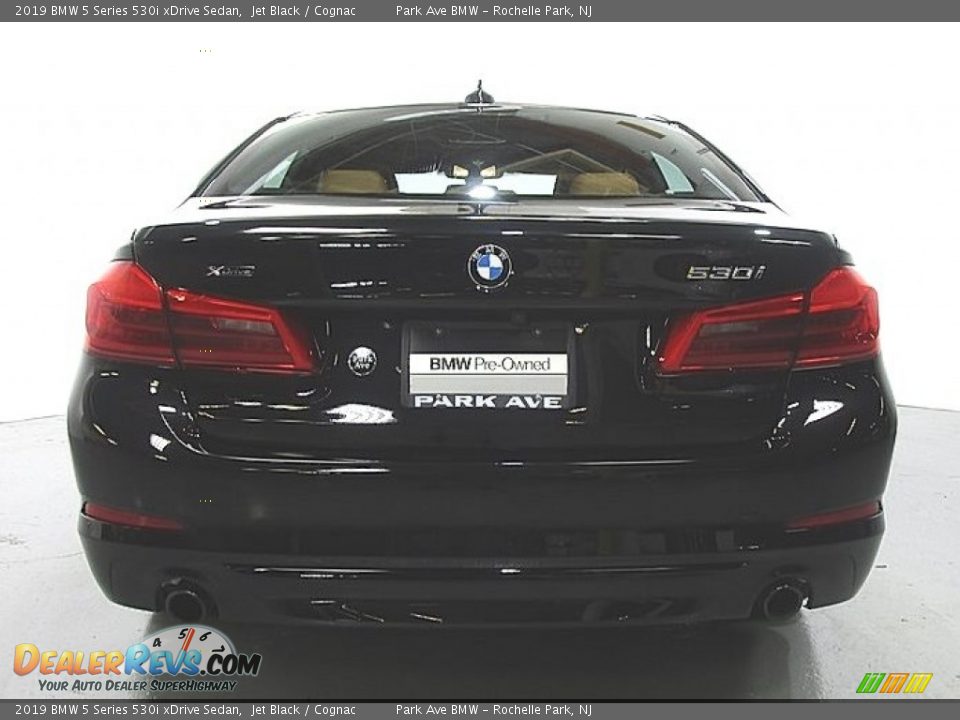 2019 BMW 5 Series 530i xDrive Sedan Jet Black / Cognac Photo #3