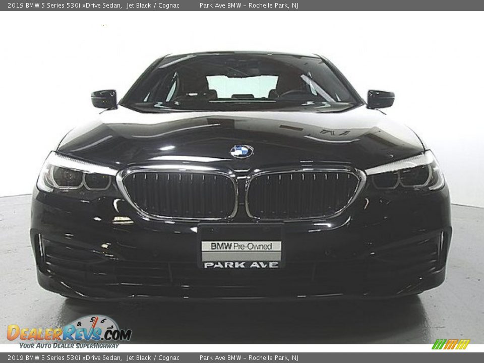 2019 BMW 5 Series 530i xDrive Sedan Jet Black / Cognac Photo #5