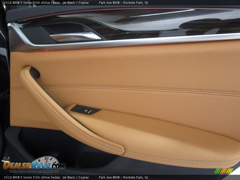 2019 BMW 5 Series 530i xDrive Sedan Jet Black / Cognac Photo #15