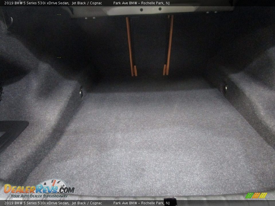 2019 BMW 5 Series 530i xDrive Sedan Jet Black / Cognac Photo #19