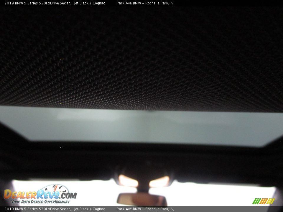 2019 BMW 5 Series 530i xDrive Sedan Jet Black / Cognac Photo #20