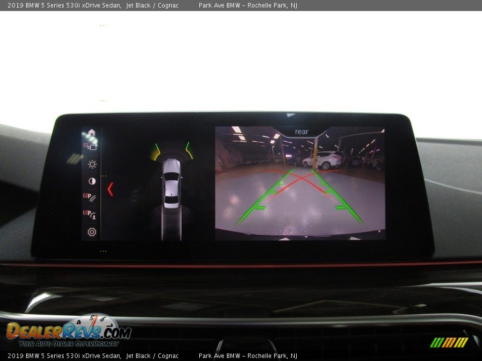2019 BMW 5 Series 530i xDrive Sedan Jet Black / Cognac Photo #25