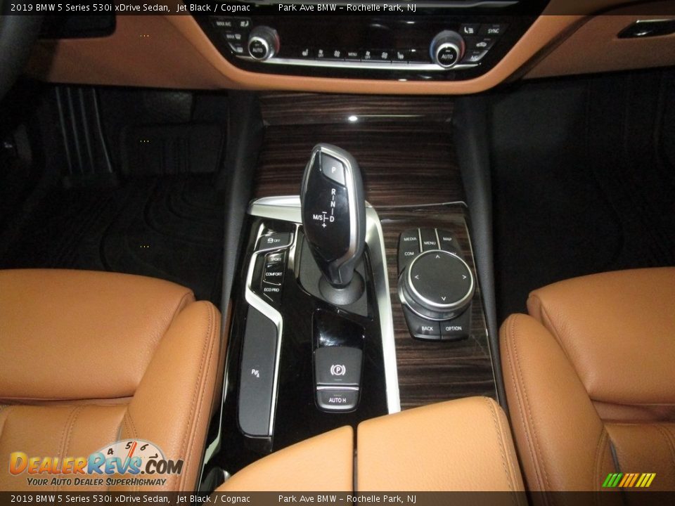 2019 BMW 5 Series 530i xDrive Sedan Jet Black / Cognac Photo #27