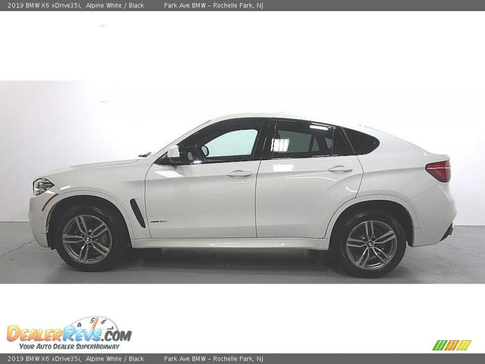 2019 BMW X6 xDrive35i Alpine White / Black Photo #2