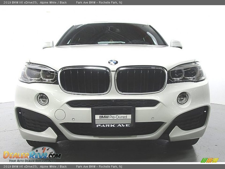 2019 BMW X6 xDrive35i Alpine White / Black Photo #7