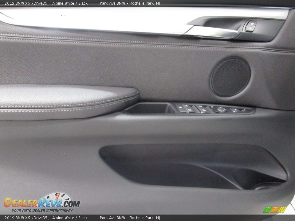 2019 BMW X6 xDrive35i Alpine White / Black Photo #8