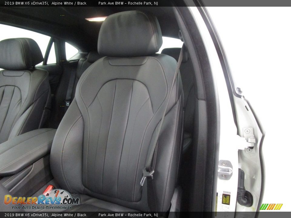 2019 BMW X6 xDrive35i Alpine White / Black Photo #9