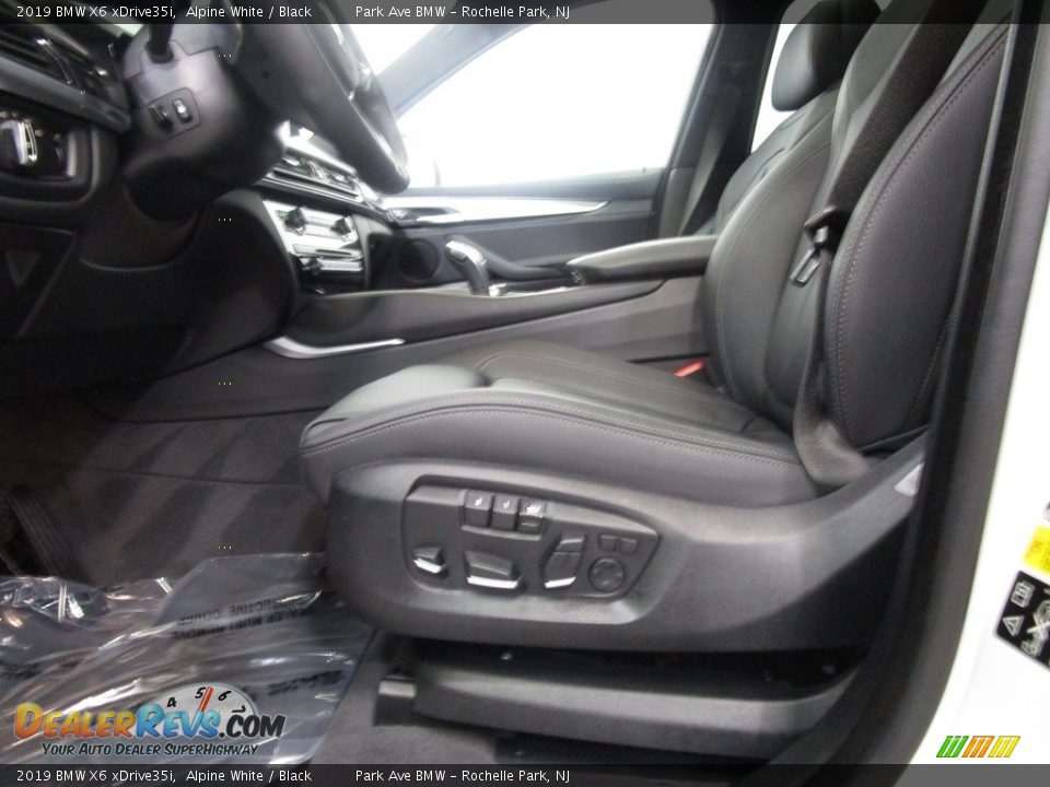 2019 BMW X6 xDrive35i Alpine White / Black Photo #10