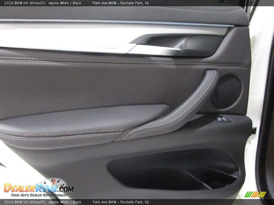 2019 BMW X6 xDrive35i Alpine White / Black Photo #11