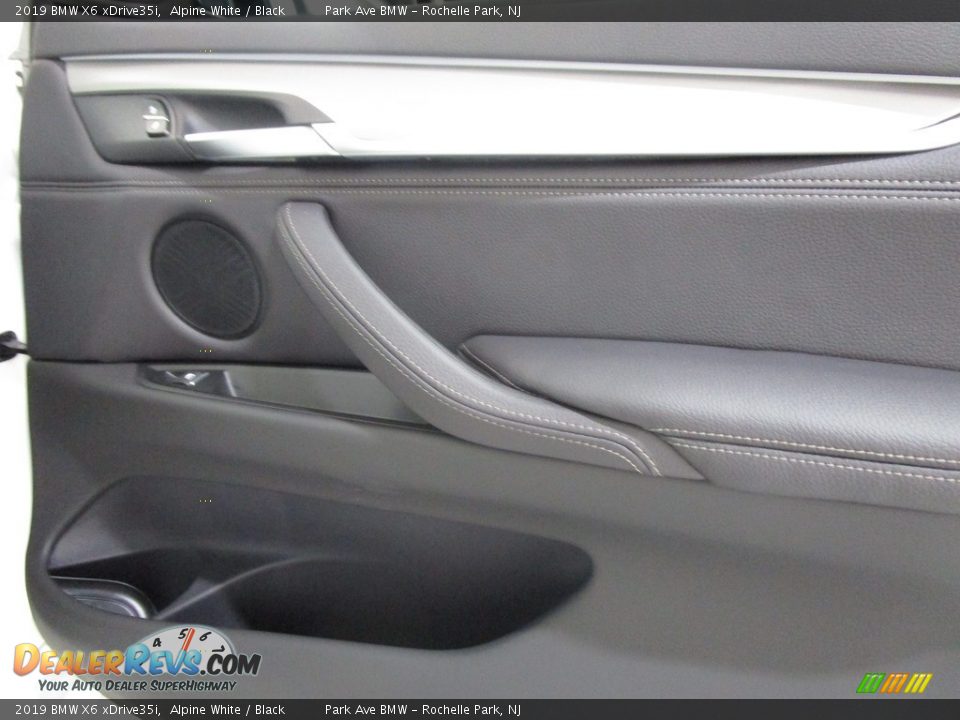 2019 BMW X6 xDrive35i Alpine White / Black Photo #14