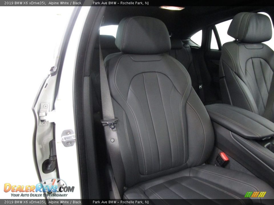2019 BMW X6 xDrive35i Alpine White / Black Photo #15
