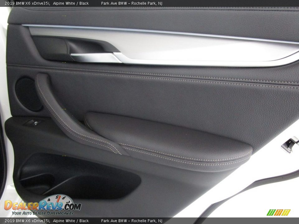 2019 BMW X6 xDrive35i Alpine White / Black Photo #17
