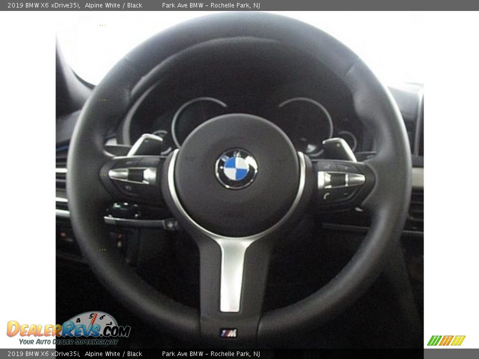2019 BMW X6 xDrive35i Alpine White / Black Photo #23