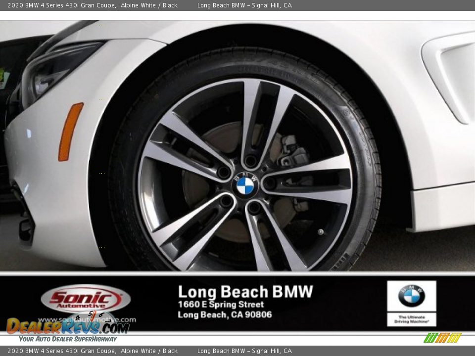 2020 BMW 4 Series 430i Gran Coupe Alpine White / Black Photo #9