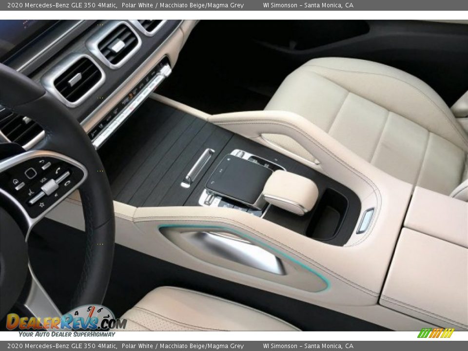 2020 Mercedes-Benz GLE 350 4Matic Polar White / Macchiato Beige/Magma Grey Photo #7