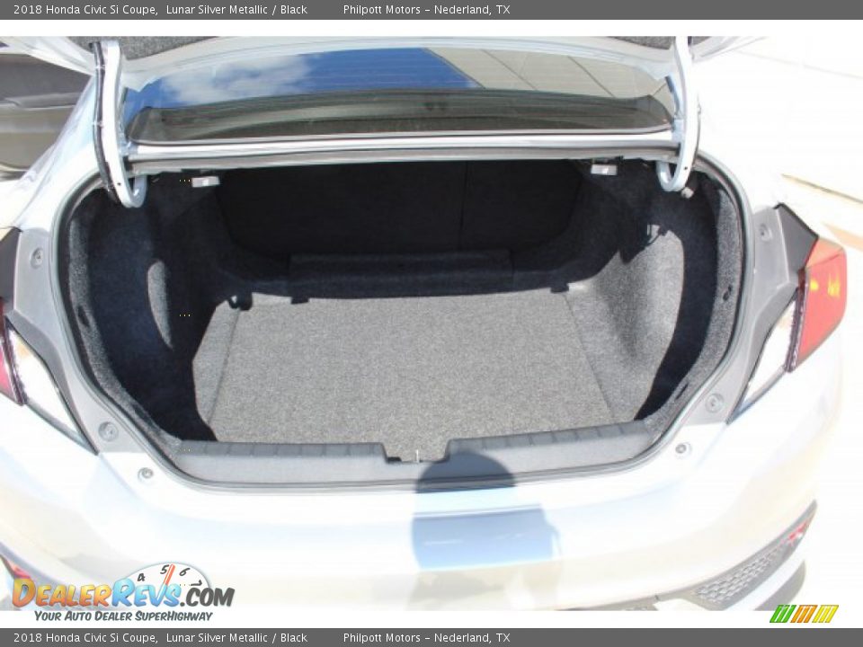 2018 Honda Civic Si Coupe Lunar Silver Metallic / Black Photo #21