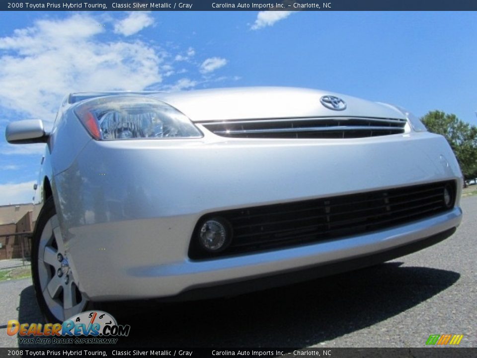 2008 Toyota Prius Hybrid Touring Classic Silver Metallic / Gray Photo #1