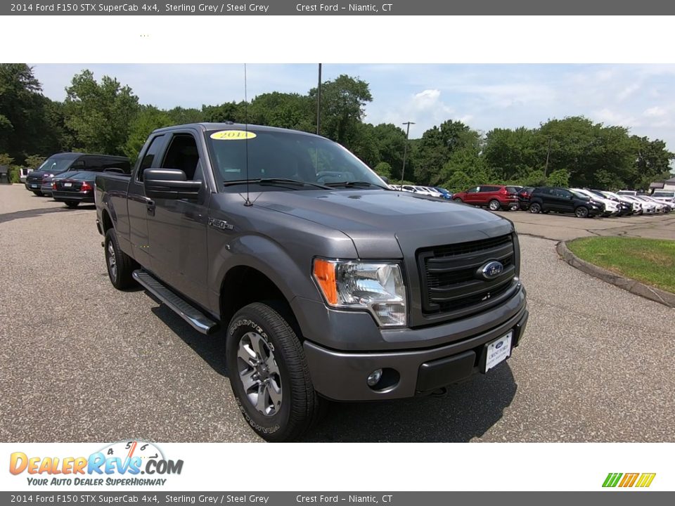 2014 Ford F150 STX SuperCab 4x4 Sterling Grey / Steel Grey Photo #1