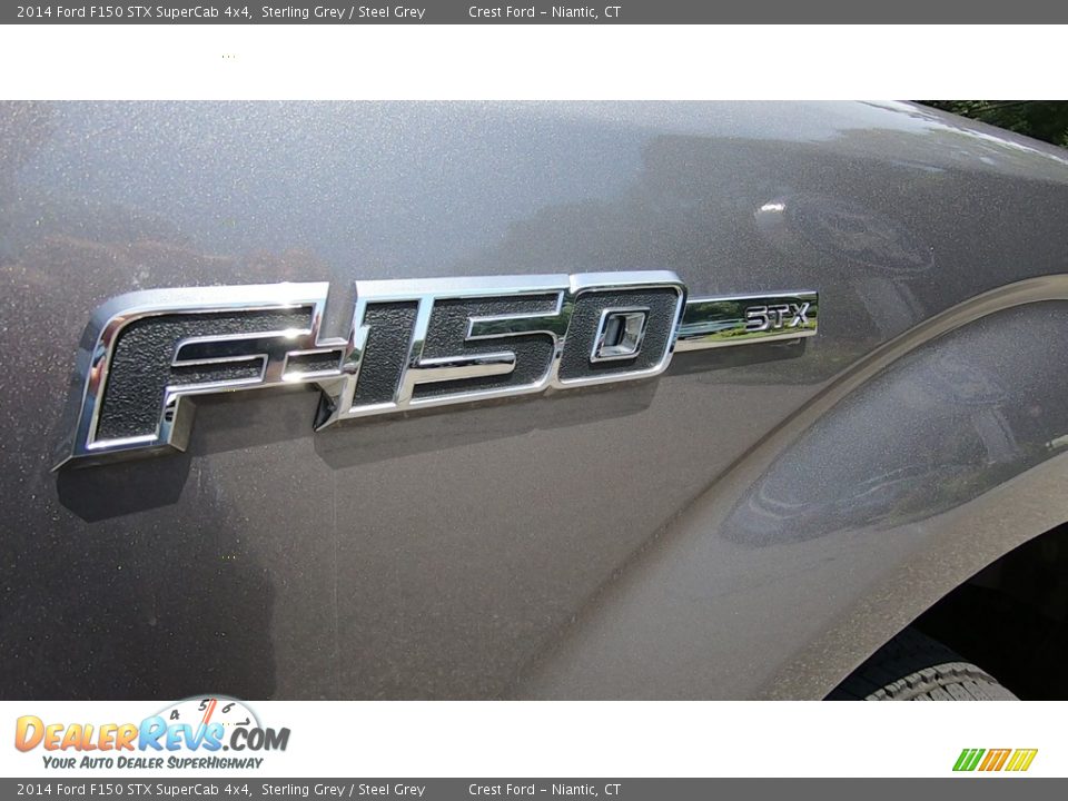 2014 Ford F150 STX SuperCab 4x4 Sterling Grey / Steel Grey Photo #25