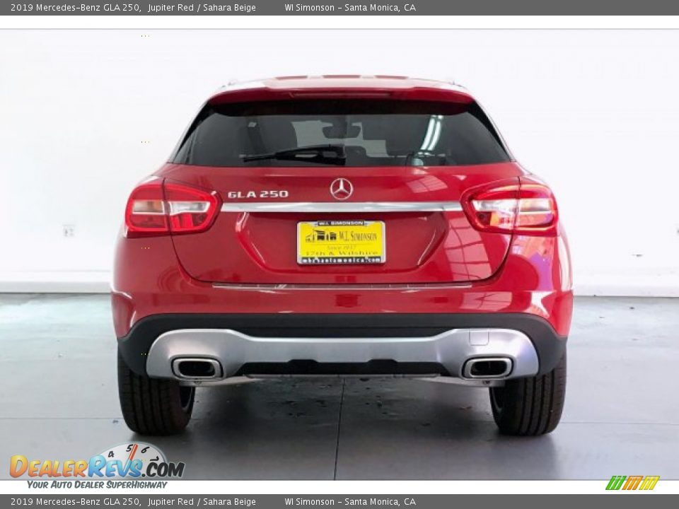 2019 Mercedes-Benz GLA 250 Jupiter Red / Sahara Beige Photo #3