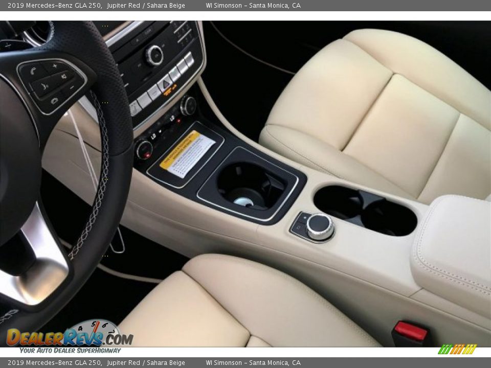2019 Mercedes-Benz GLA 250 Jupiter Red / Sahara Beige Photo #7