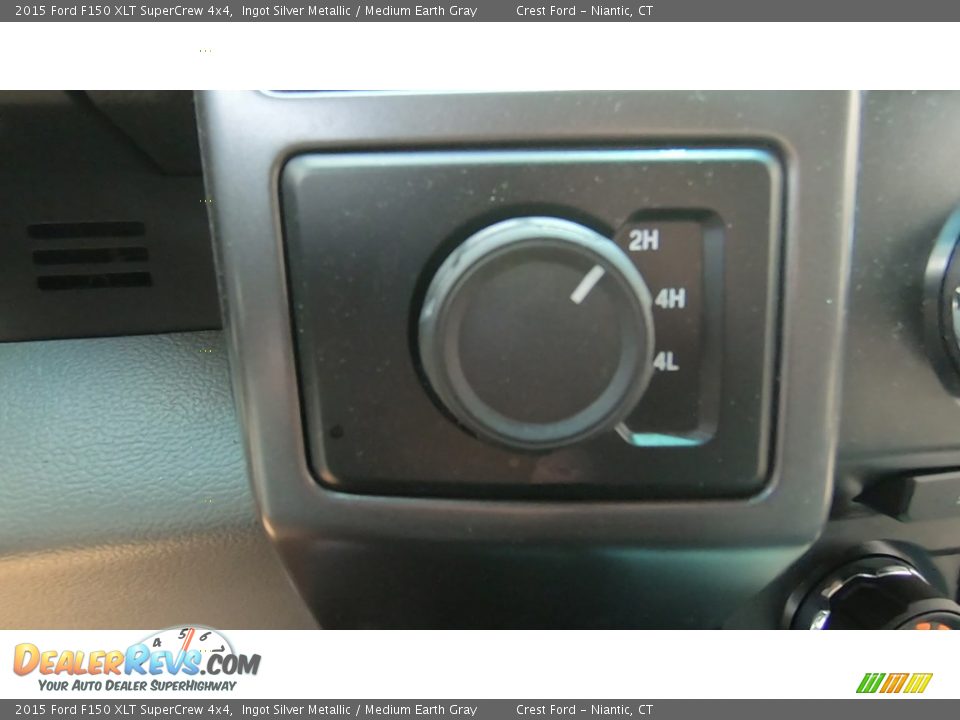2015 Ford F150 XLT SuperCrew 4x4 Ingot Silver Metallic / Medium Earth Gray Photo #17