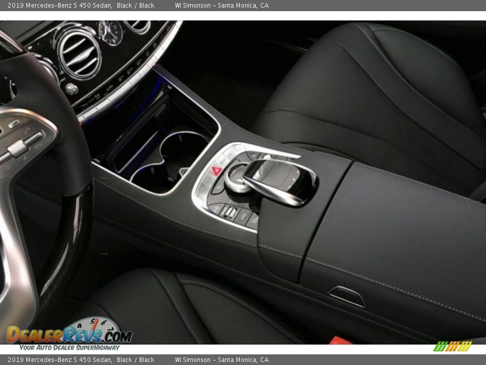 2019 Mercedes-Benz S 450 Sedan Black / Black Photo #7
