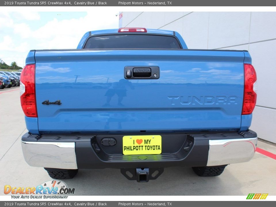2019 Toyota Tundra SR5 CrewMax 4x4 Cavalry Blue / Black Photo #7
