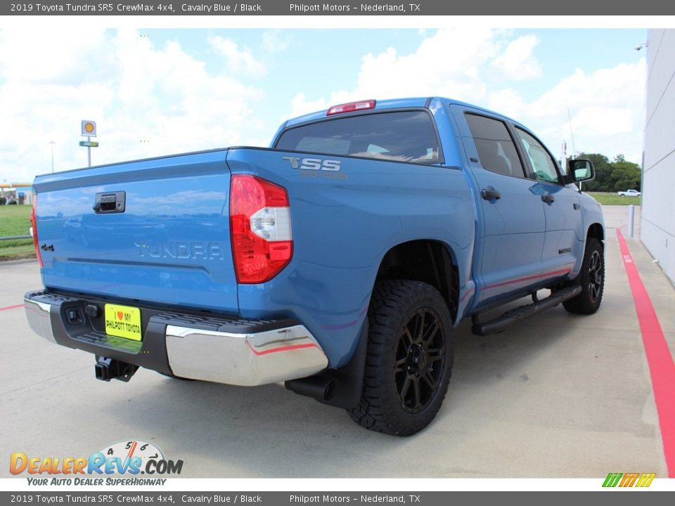 2019 Toyota Tundra SR5 CrewMax 4x4 Cavalry Blue / Black Photo #8